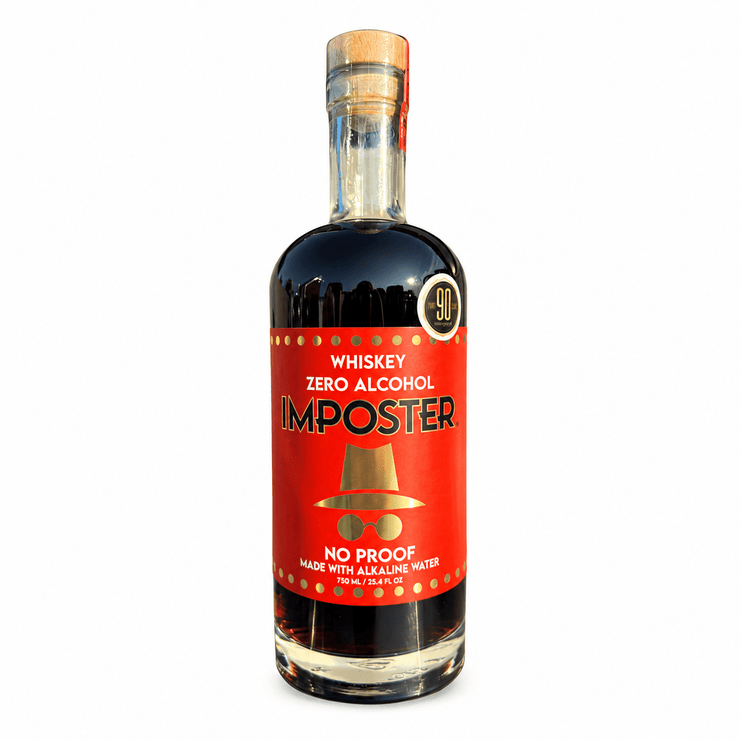 Imposter Zero Alcohol Whiskey 750ml - Shop Buzzed