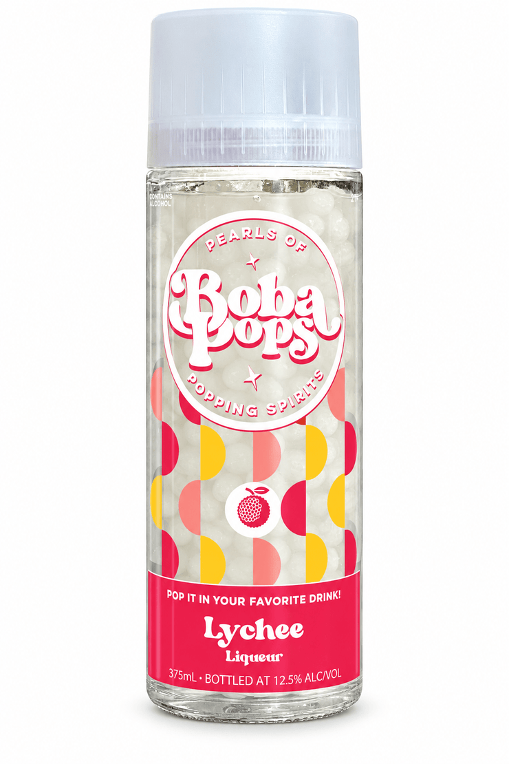 Boba Pops Lychee 375ml - Shop Buzzed