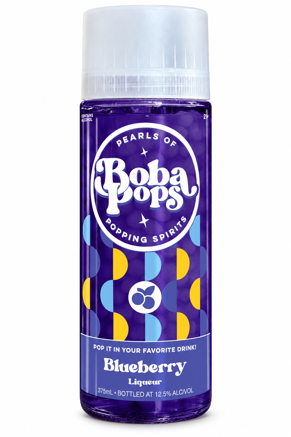 Boba Pops Blueberry 375ml - Shop Buzzed