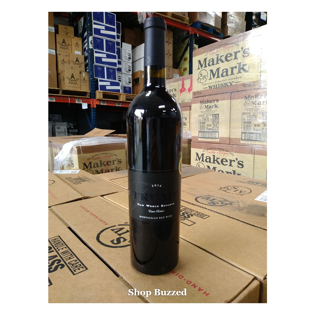 [Sell Online][Trump Winery] Trump New World Reserve Red Wine 2016 750ml