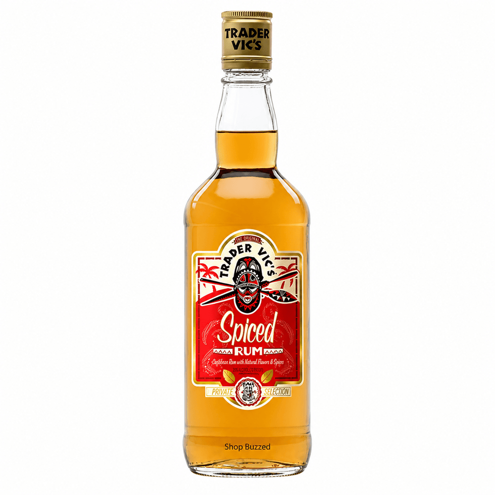 Trader Vic's Spiced Rum 750 ML - Shop Buzzed