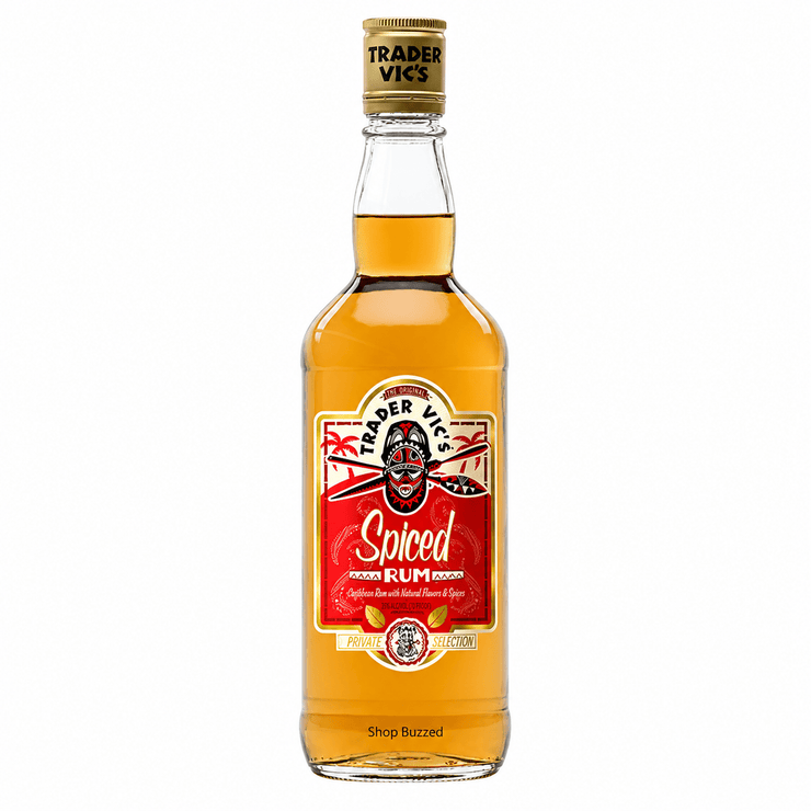 Trader Vic's Spiced Rum 750 ML - Shop Buzzed