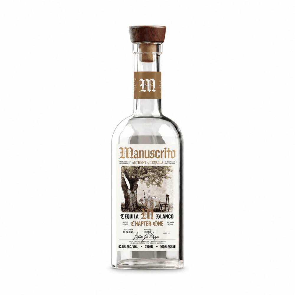Manuscrito Chapter One Blanco Tequila 750ml - Shop Buzzed