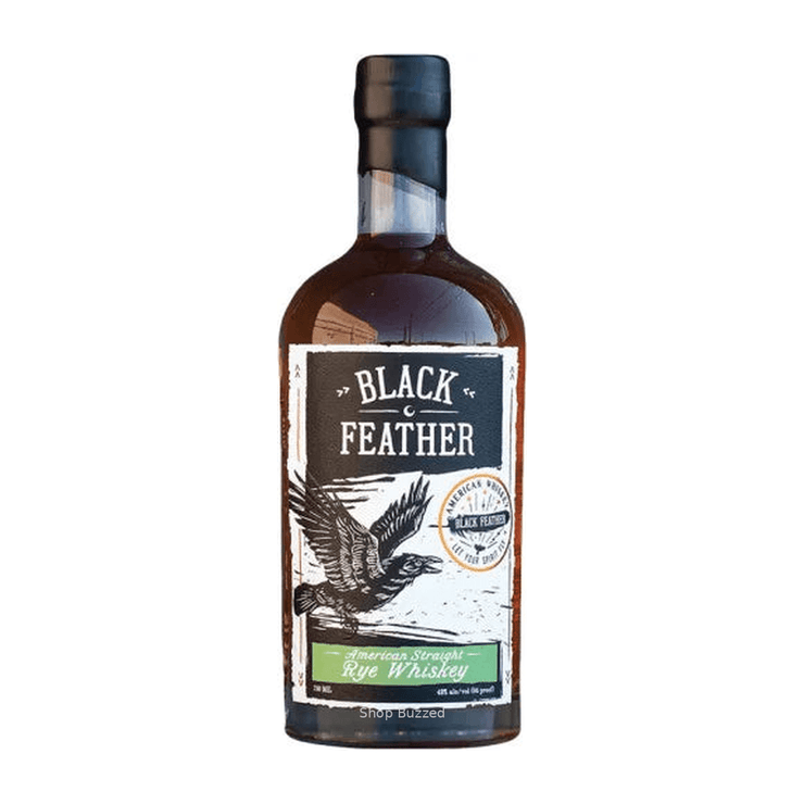 Black Feather American Straight Rye Whiskey 750ml - Shop Buzzed