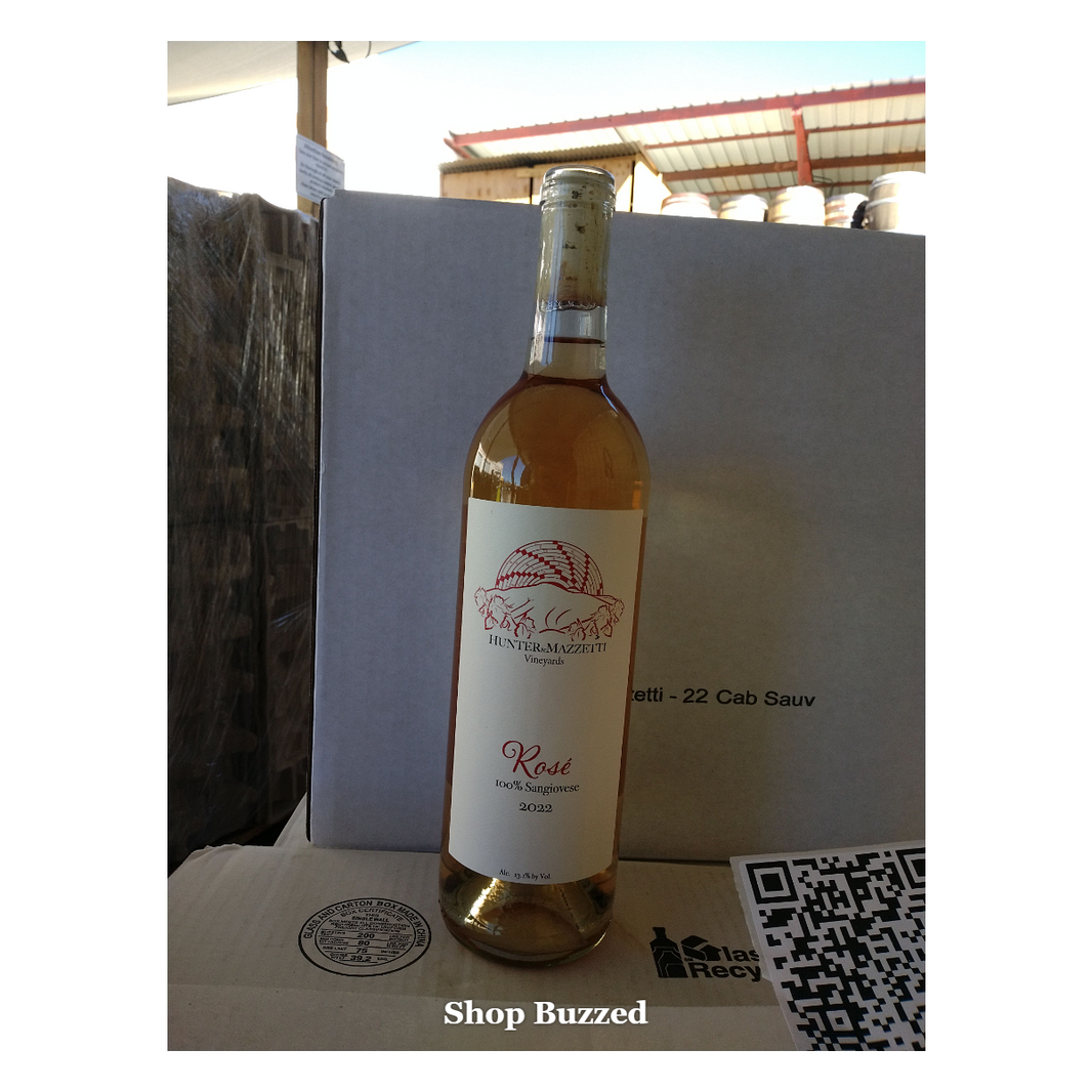 [Sell Online][Hunter & Mazzetti Vineyards] Hunter & Mazzetti Rosé 2022 750ml
