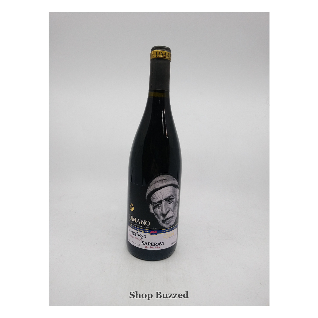 Umano Saperavi Red Wine 750ml - Shop Buzzed