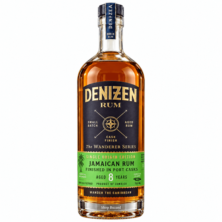 Denizen Rum Wanderer Series 8yr 750ml - Shop Buzzed
