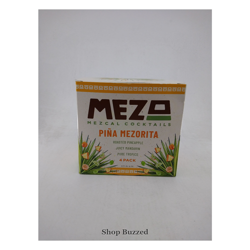 [Sell Online][MEZO] Piña Mezorita 4 Pack 355ml
