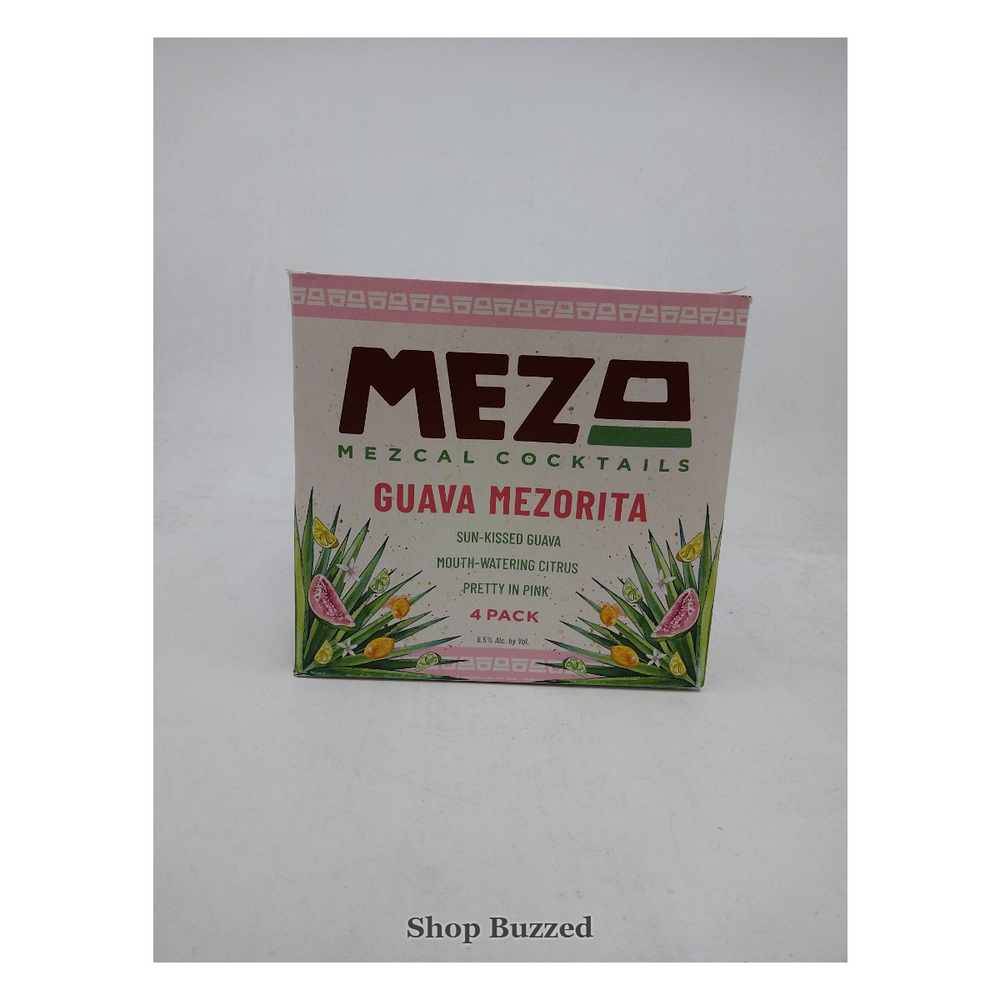 [Sell Online][MEZO] Guava Mezorita 4 Pack 355ml