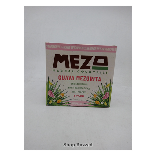[Sell Online][MEZO] Guava Mezorita 4 Pack 355ml