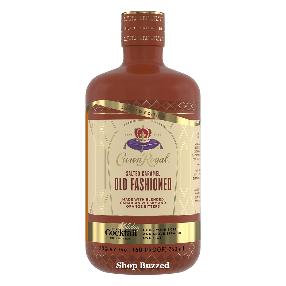 Crown Royal Salted Caramel Old Fashioned 750ml - Shop Buzzed