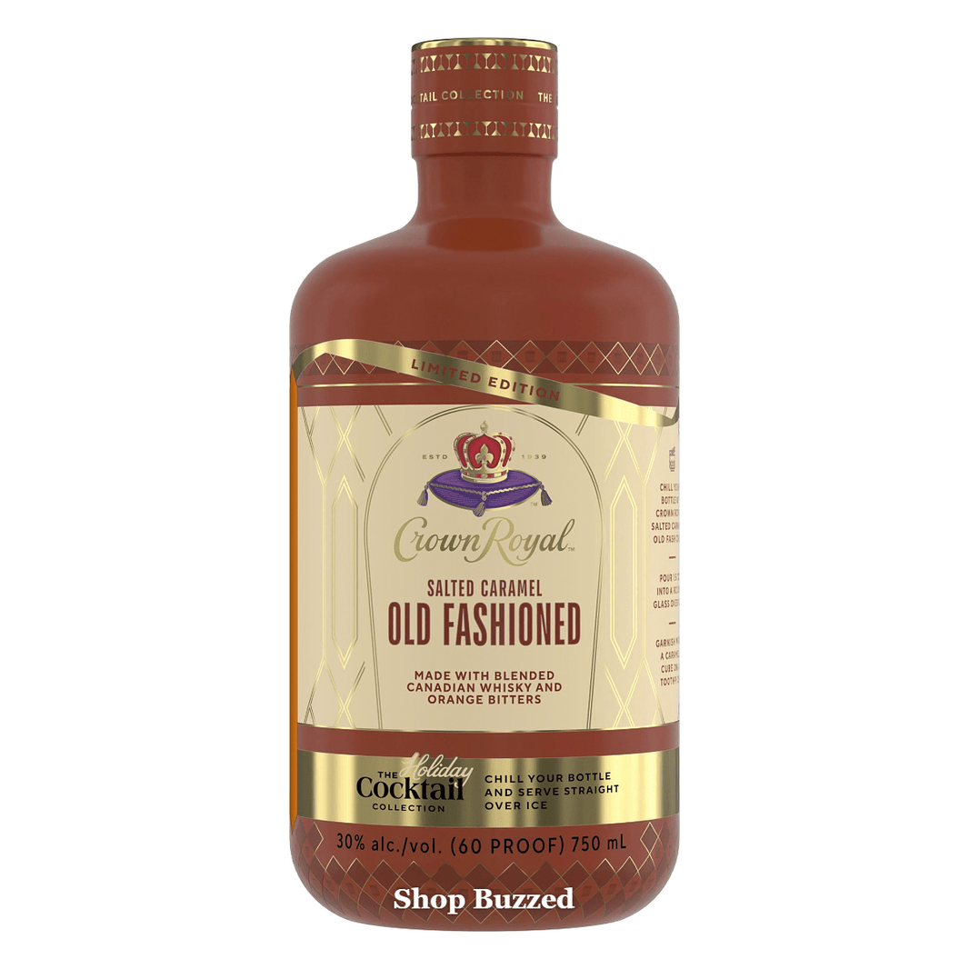 Crown Royal Salted Caramel Old Fashioned 750ml - Shop Buzzed