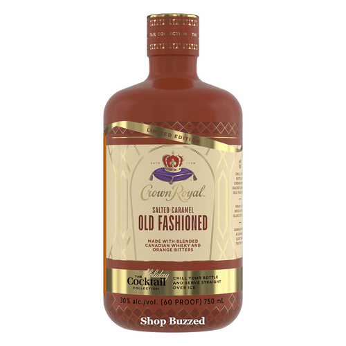 Crown Royal Salted Caramel Old Fashioned 750ml - Shop Buzzed