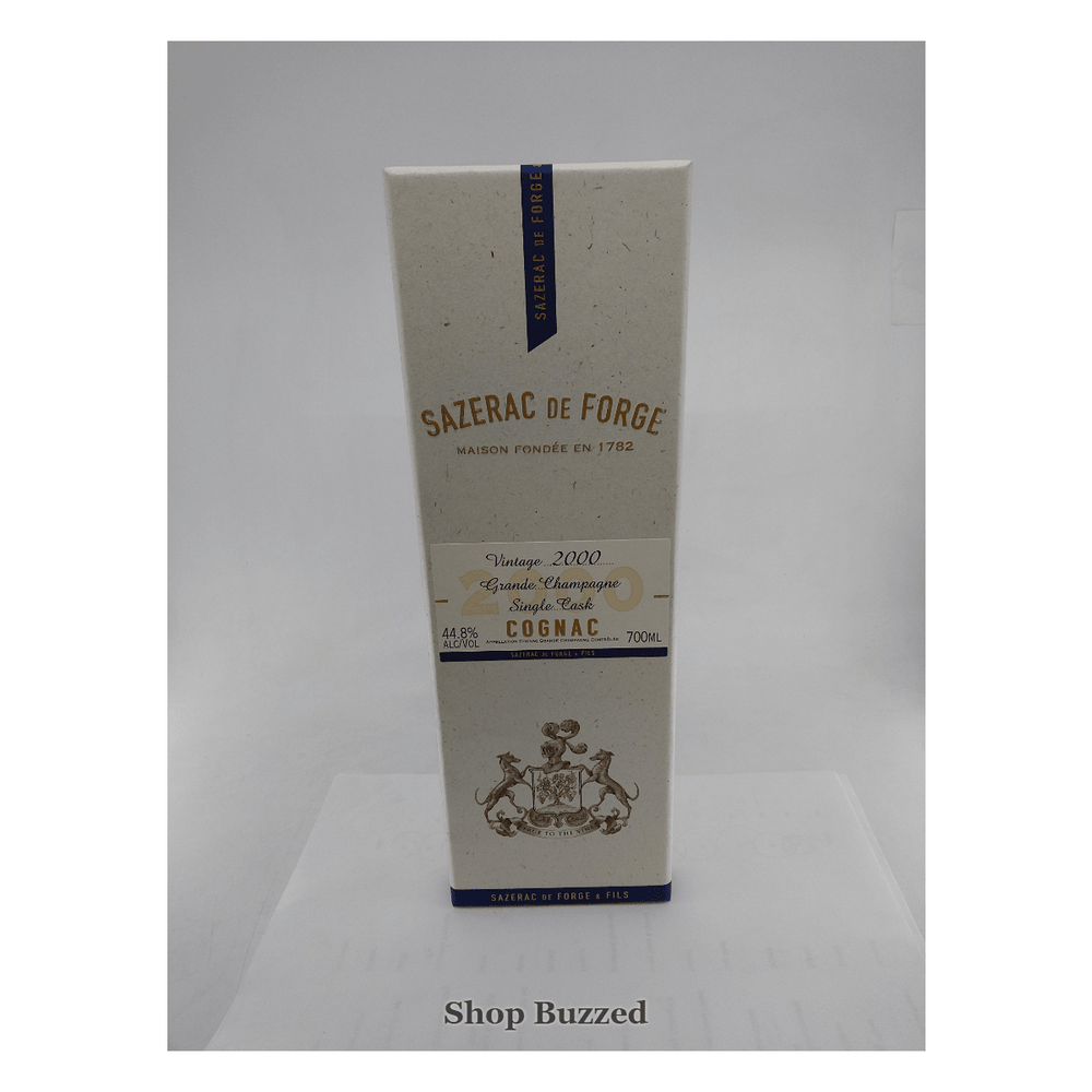 [Sell Online][Sazerac De Forge] Vintage 2000 Single Cask Cognac 700ml
