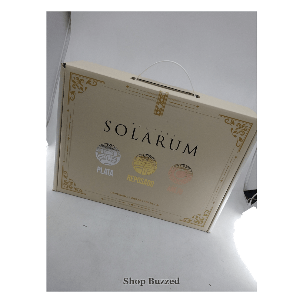Solarum Tequila Combo 3 pack 375ml - Shop Buzzed