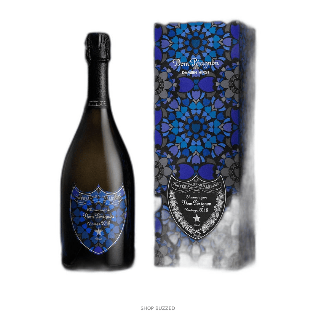 Dom Pérignon Damien Hirst Brut Champagne Vintage 2018 750ml - Shop Buzzed