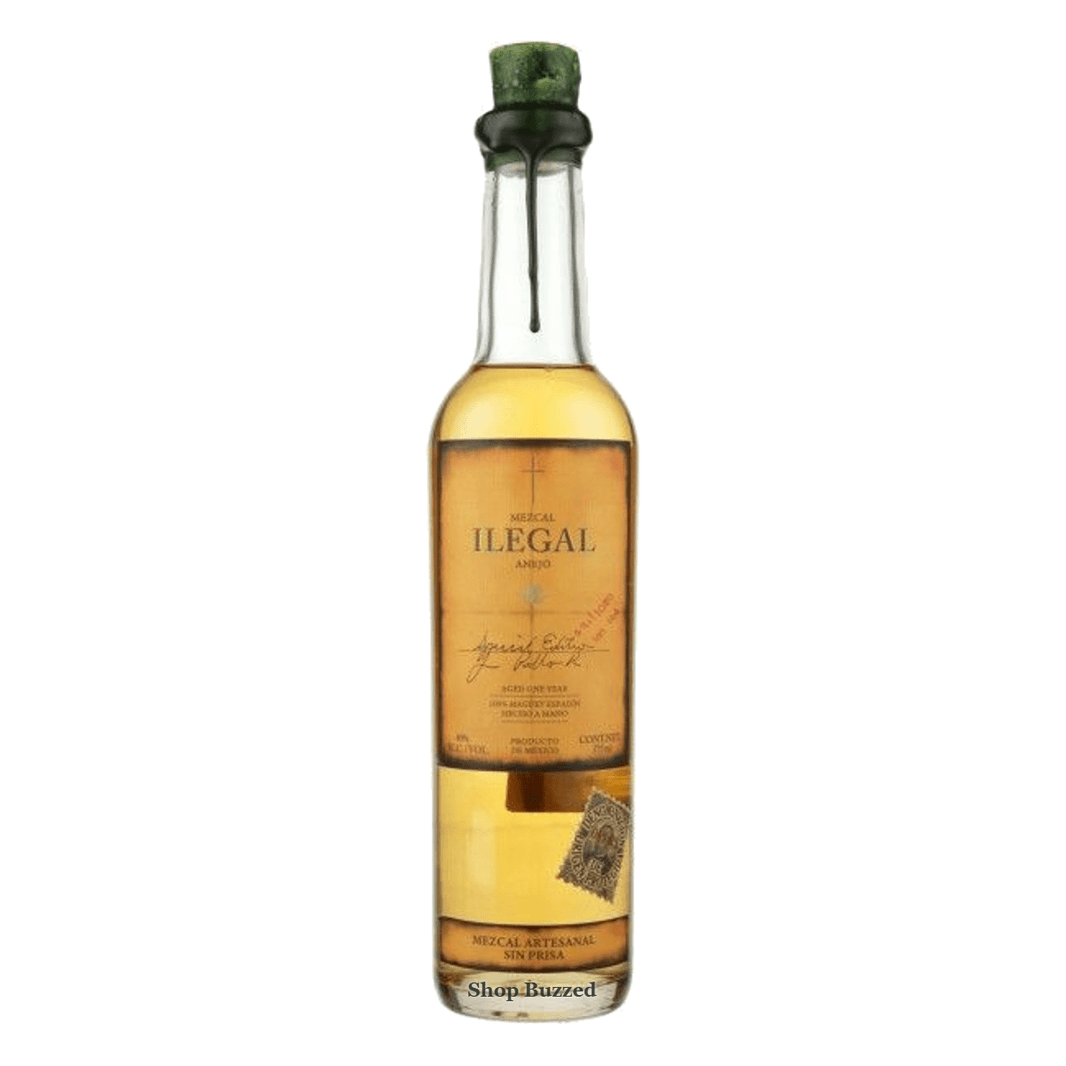 Ilegal Mezcal Anejo 375ml - Shop Buzzed