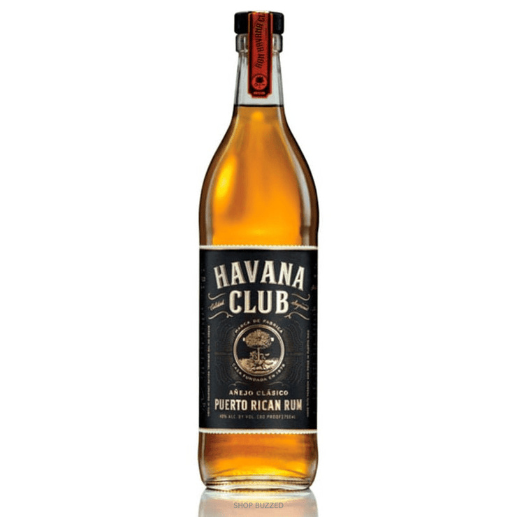Havana Club Añejo Clásico Puerto Rican Rum 750ml - Shop Buzzed