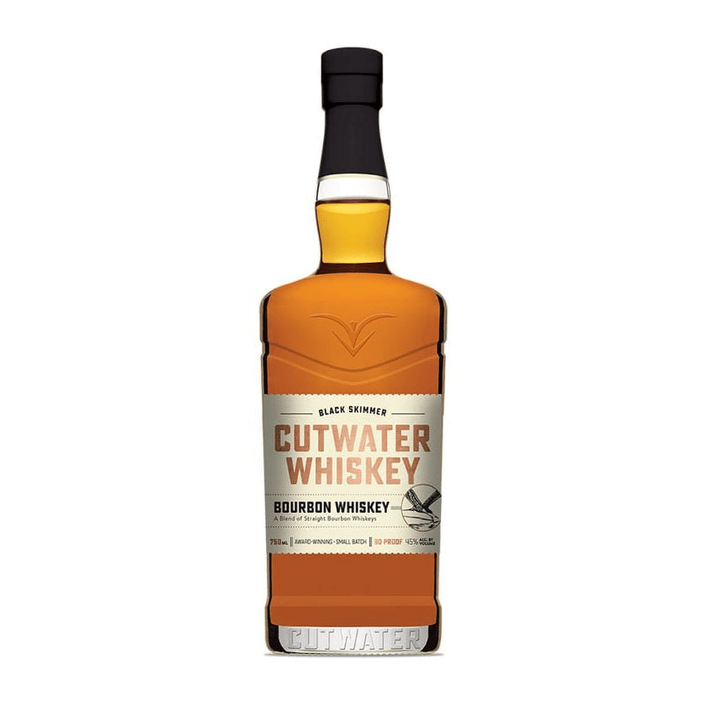 Cutwater Black Skimmer Straight Bourbon Whiskey 750ml - Shop Buzzed