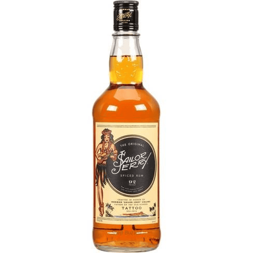 Sailor Jerry Original Spiced Rum 750ml - Shop Buzzed