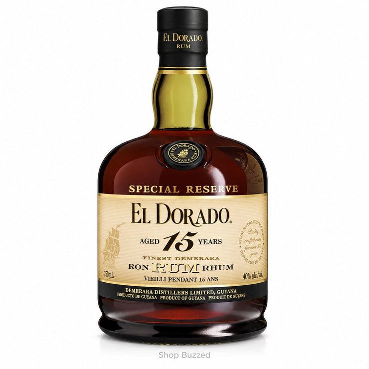 El Dorado 15 Year Old Special Reserve Rum 750ml - Shop Buzzed