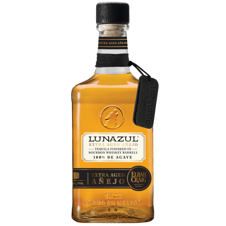 Lunazul Extra Aged Añejo Elijah Craig Barrel Tequila 750ml - Shop Buzzed