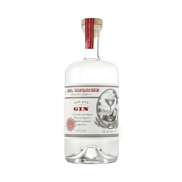 St. George Dry Rye Gin 750ml - Shop Buzzed