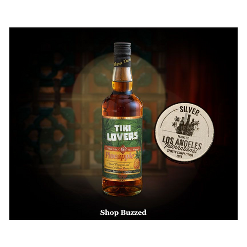 Tiki Lovers Pineapple Rum 750ml - Shop Buzzed