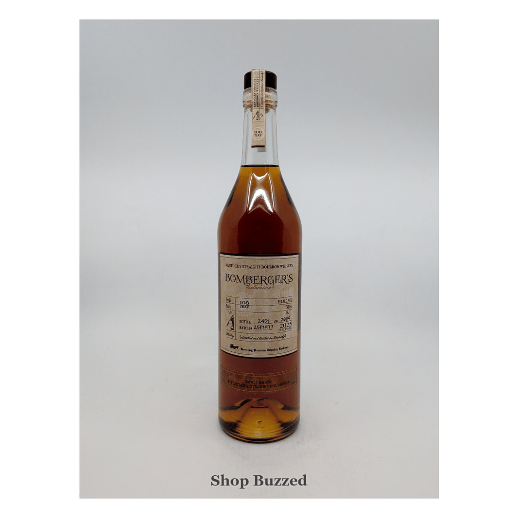 [Sell Online][Bomberger's Declaration] Straight Bourbon Whiskey 2025 750ml