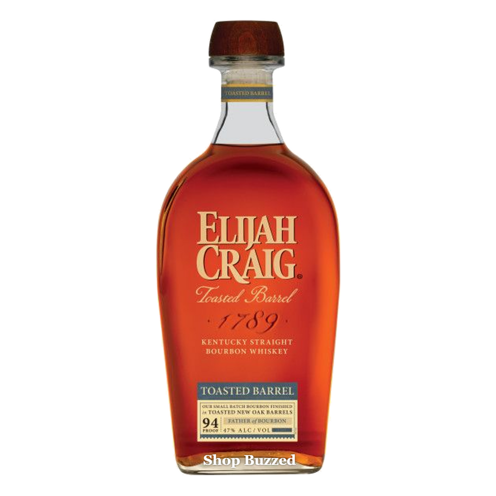 Elijah Craig Toasted Barrel Kentucky Straight Bourbon Whiskey 750ml - Shop Buzzed