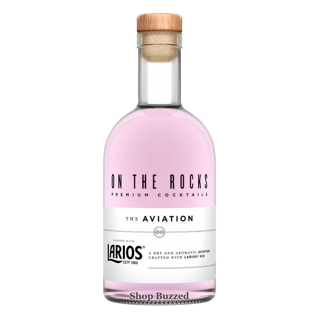 On The Rocks Aviation Larios 375ml - Shop Buzzed
