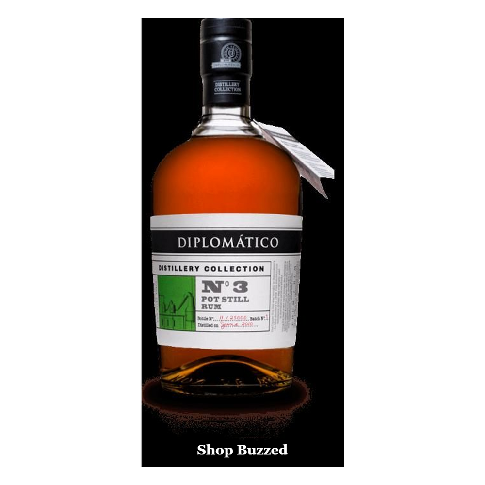 Diplomatico No. 3 Pot Still Rum 750ml - Shop Buzzed