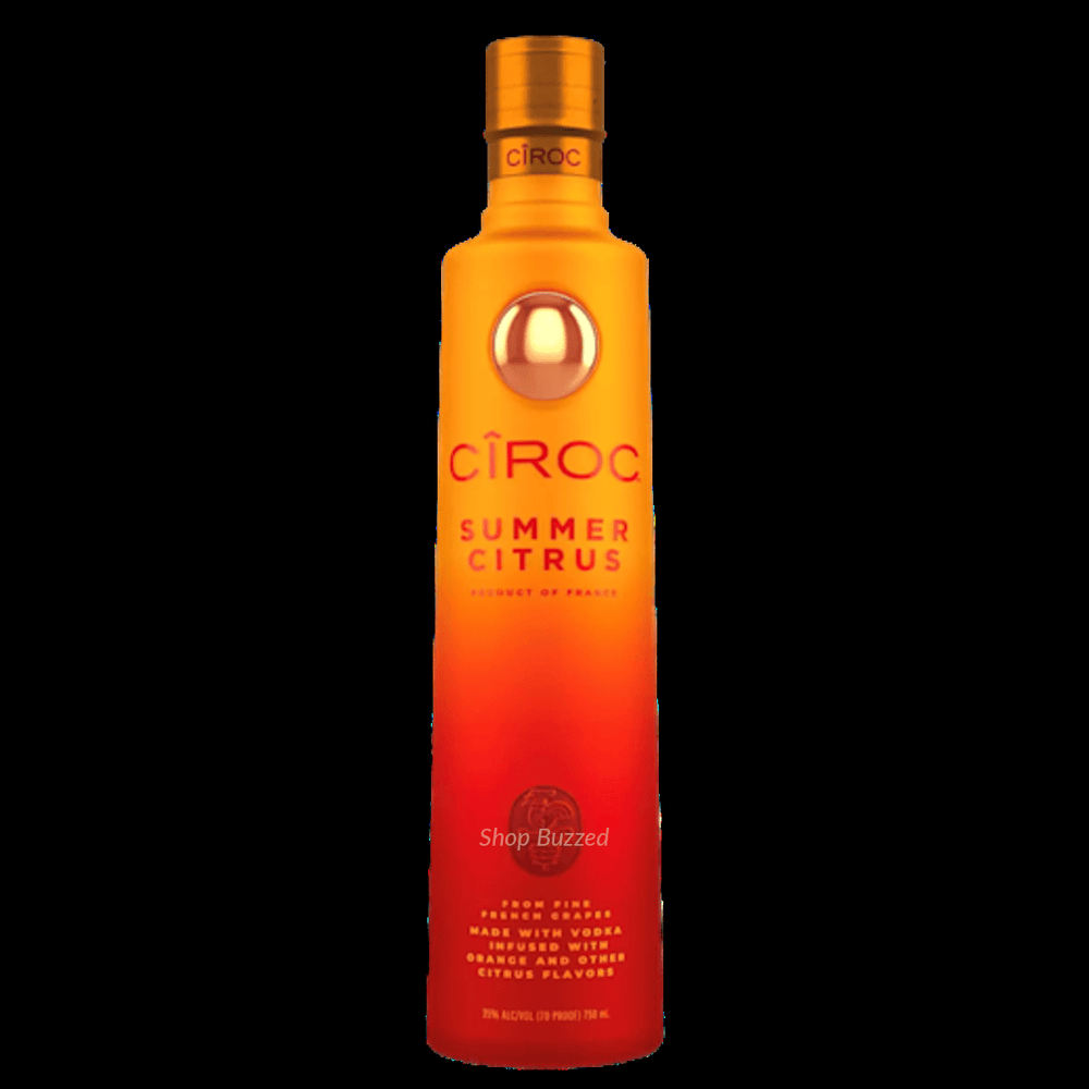 Cîroc Summer Citrus Flavored Vodka 750ml - Shop Buzzed