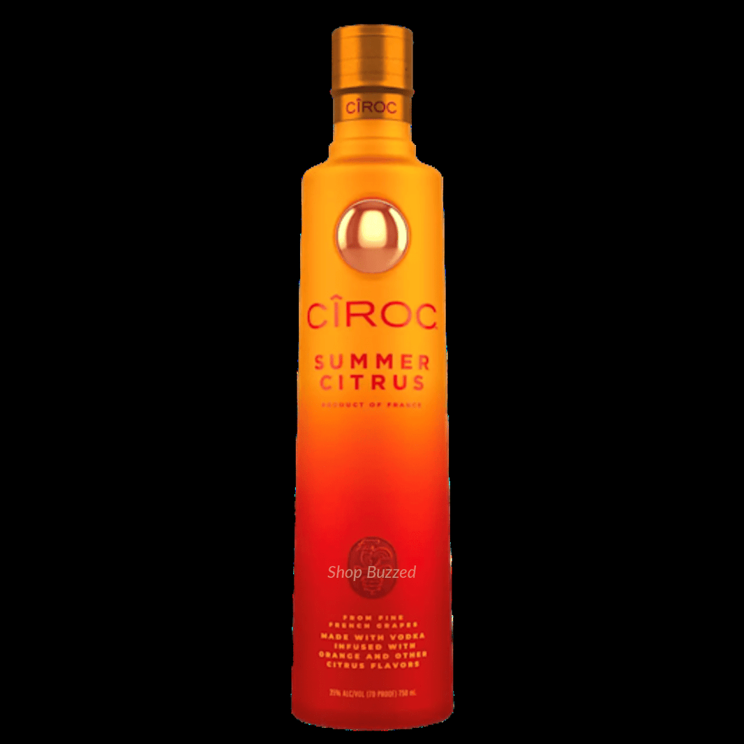 Cîroc Summer Citrus Flavored Vodka 750ml - Shop Buzzed