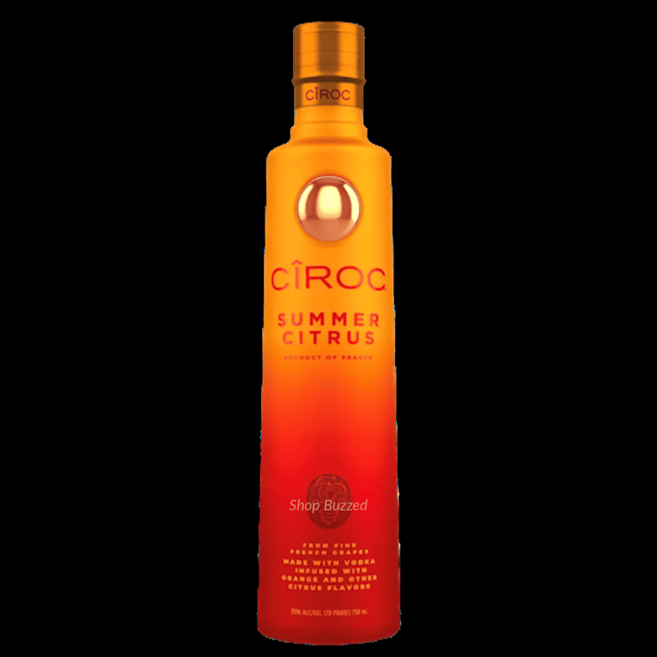 Cîroc Summer Citrus Flavored Vodka 750ml - Shop Buzzed