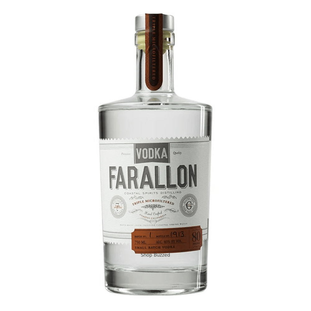 Farallon Small Batch Vodka 750ml - Shop Buzzed