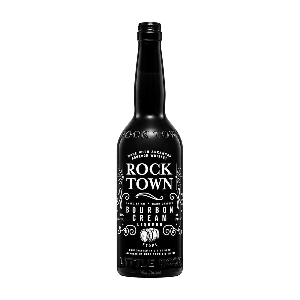 Rock Town Bourbon Cream Liqueur 750ml - Shop Buzzed