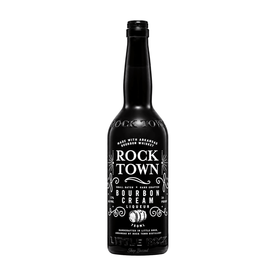 Rock Town Bourbon Cream Liqueur 750ml - Shop Buzzed