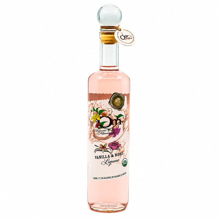 Organic Mixology Vanilla & Rose Liqueur 750ml bottle