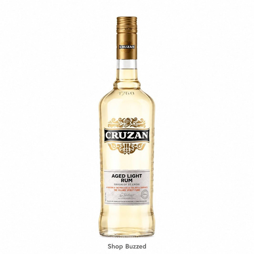 Cruzan Aged Light Rum 750ml - Shop Buzzed