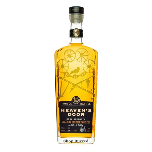Heaven's Door Cask Strength Straight Bourbon by Liquor Verse 750ml - Shop Buzzed