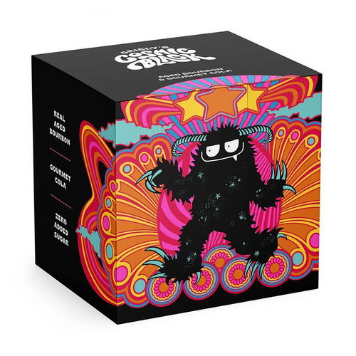 Grisly’s Cosmic Black Bourbon & Gourmet Cola Cocktail 4-Pack 4 x 355ml - Shop Buzzed