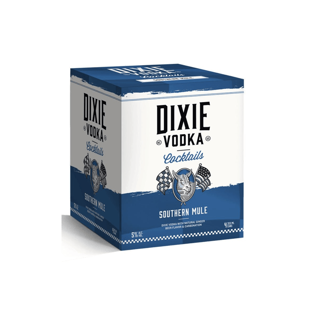 Dixie Southern Mule Vodka Cocktail 4-Pack 4 x 355ml - Shop Buzzed