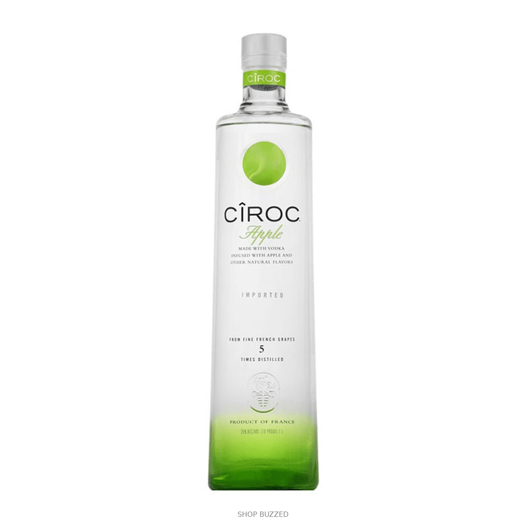 Cîroc Apple Flavored Vodka 1L - Shop Buzzed