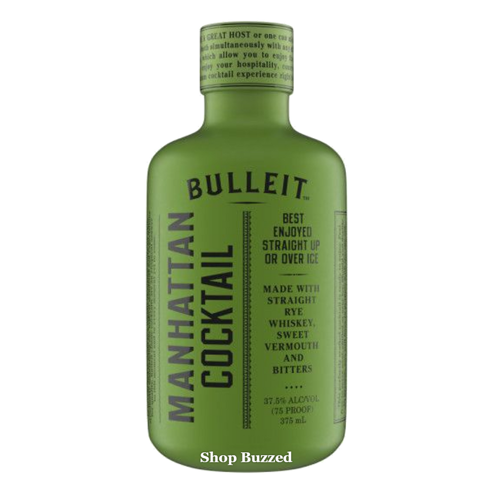 Bulleit Manhattan Cocktail 375ml - Shop Buzzed