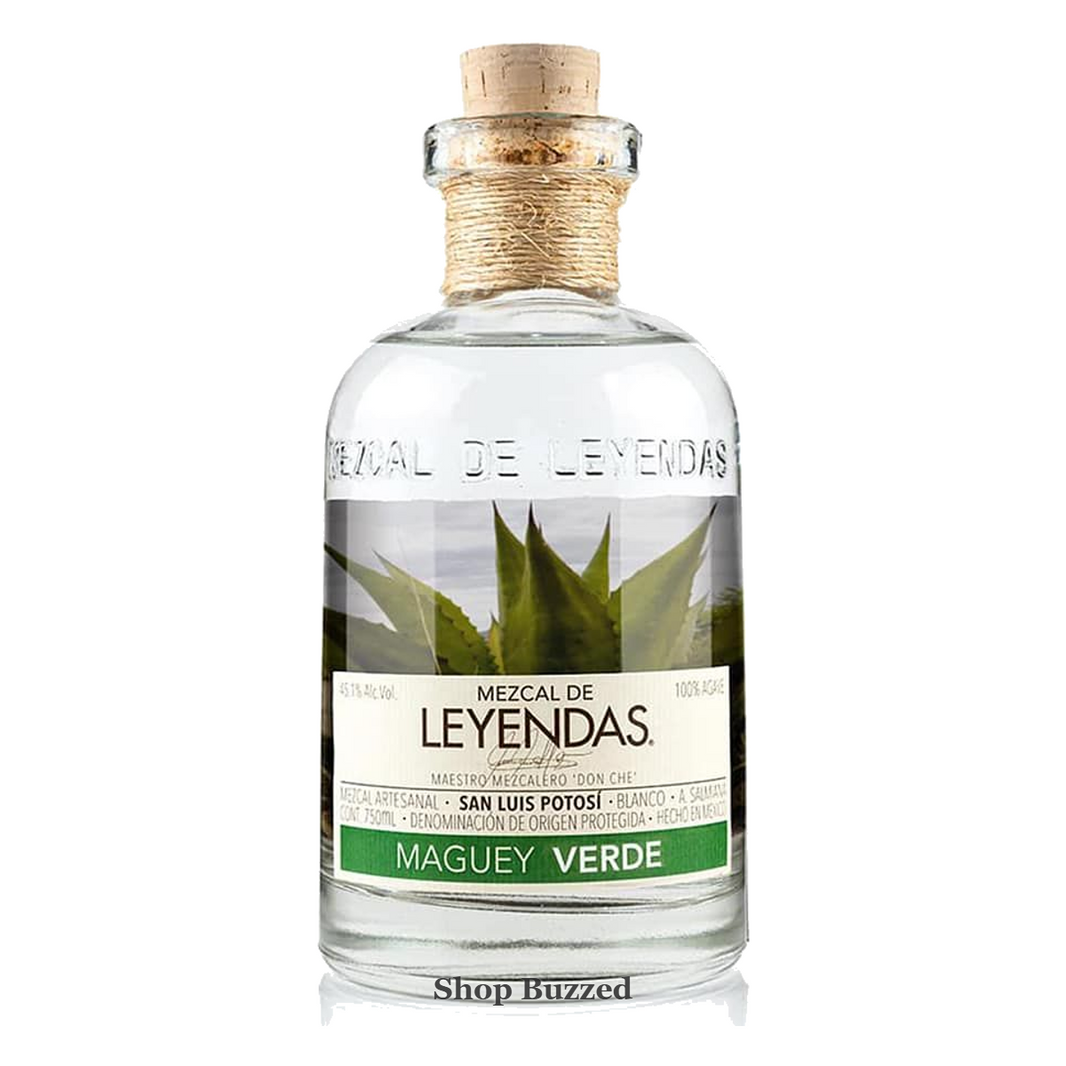 Mezcal de Leyendas Maguey Verde Mezcal Artesanal 750ml - Shop Buzzed