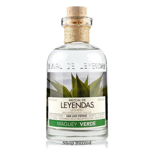 Mezcal de Leyendas Maguey Verde Mezcal Artesanal 750ml - Shop Buzzed