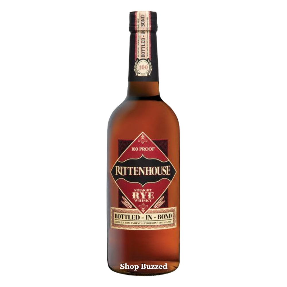 Rittenhouse Straight Rye Whisky 100 Proof 750ml - Shop Buzzed