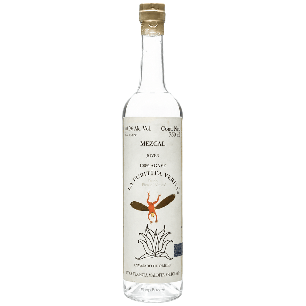 Pierde Almas La Puritita Verda Mezcal 750ml - Shop Buzzed