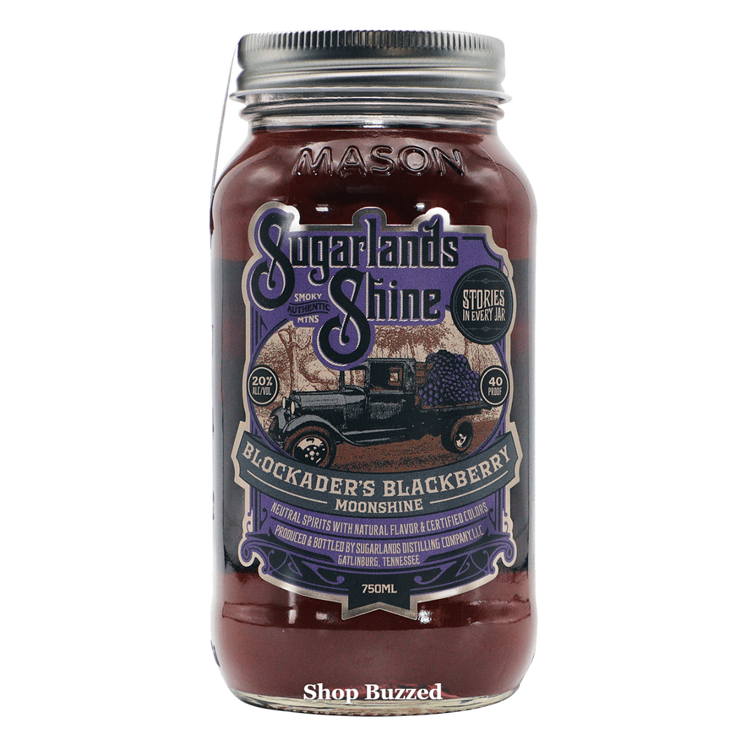 [Sell Online][Sugarlands Shine] Blackberry Blockaders Moonshine 750ml